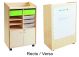 MEUBLE DE L'ENSEIGNANT FLEXI + TABLEAU BLANC REPOSITIONNABLE MAGNETIQUE 