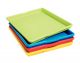 PLATEAUX D'ACTIVITE MULTICOLORES - LOT DE 4