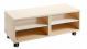 KAST 2 PLANKEN OP WIELEN