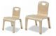 LOT VAN 4 STOELEN WOOD KIDS