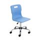 STOEL SWIVEL CHROME HOGER ONDERWIJS