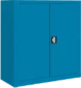 METALEN KAST MET 2 DEUREN, GEHEEL IN SPECIALE KLEUREN 