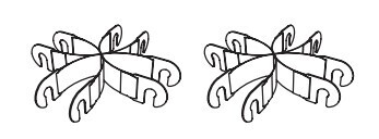 MONTAGESET SOLANGE- SET VAN 2 STUKS