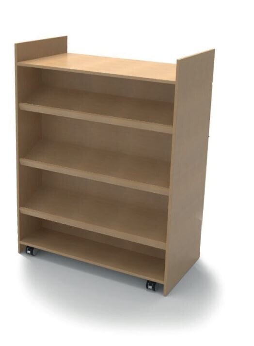 DUBBELZIJDIGE MOBIELE BOEKENKAST