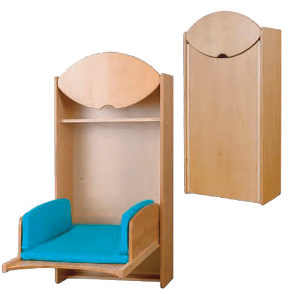 OPVOUWBARE WAND LUIERTAFEL