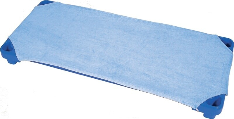 BLAUW KATOENEN LAKEN BEDJE WENDY