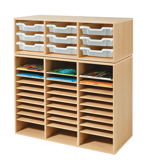 OPBOUWKAST OPBERGKAST 30 VAKKEN