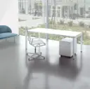 CONNEX bureau met vaste hoogte, omgekeerde U-vormige poten,  60cm breed