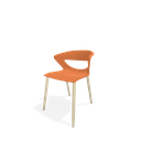 STOEL KICCA ONE - HOUTEN ONDERSTEL