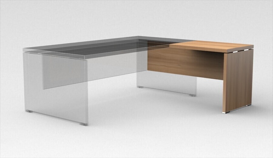 BUREAU TAK AANBOUWSTUK 80CM