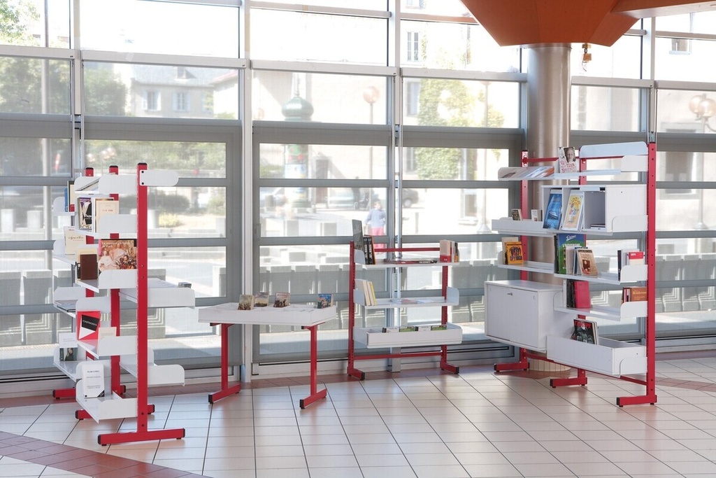 ENKELE BIBLIOTHEEK REK BOOK- BEGIN ELEMENT