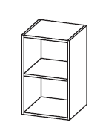 LAGE KAST LEGNO ZONDER DEUREN