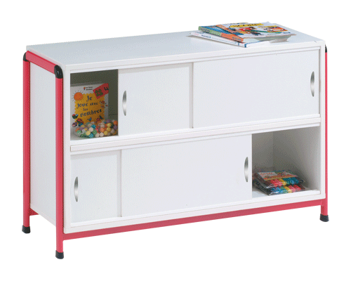 LAGE KAST MET SCHUIFDEUREN