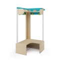 ZITBANK MET KAPSTOK CRAYON