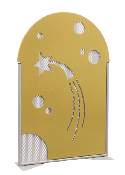 SCHEIDINGSWAND ETOILE- AFGEROND