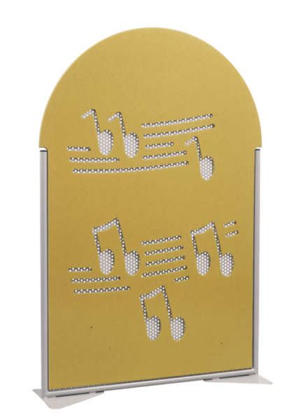 SCHEIDINGSWAND MUSIQUE- AFGEROND