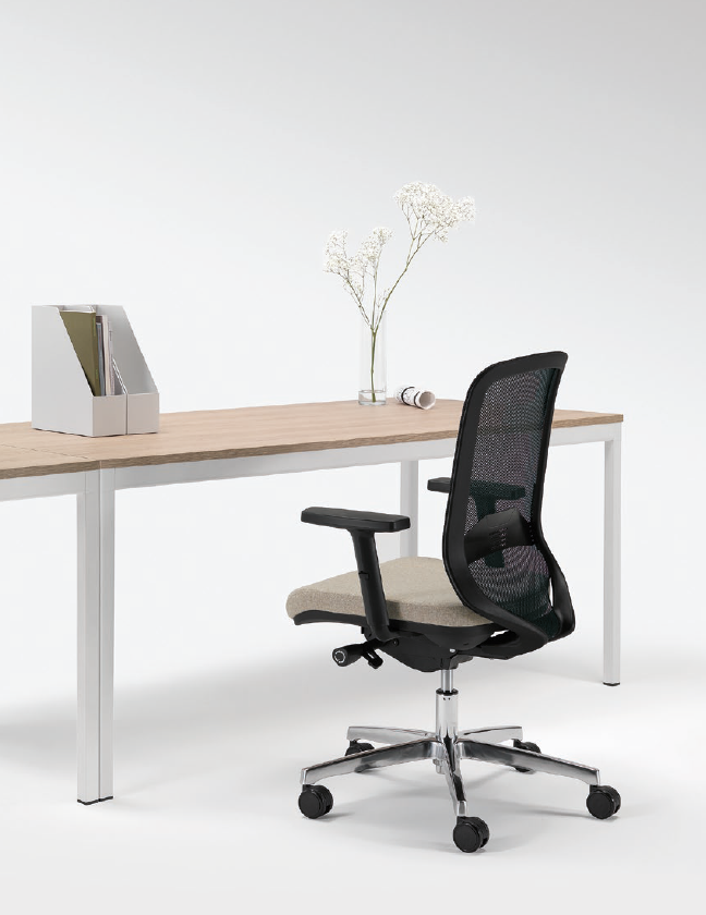 BUREAUSTOEL FIDJI -NETBESPANNING