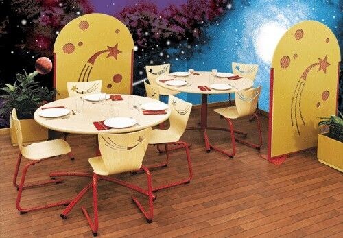 TAFEL SHETLAND P- LAMINAAT RANDEN MDF