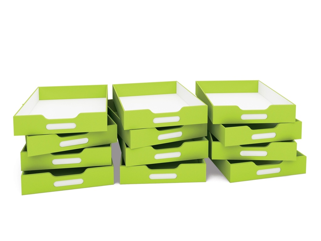 KLEINE KARTONNEN BAKJES(8 stuks)