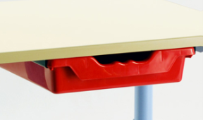 LADE + GLIJDER VOOR SCHOOLBANK ROMEA EN CAMEA