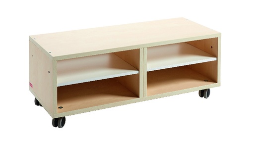 MOBIEL KASTJE  FLEXI- 2 KOLOMMEN  MET ELK 1 LEGPLANK