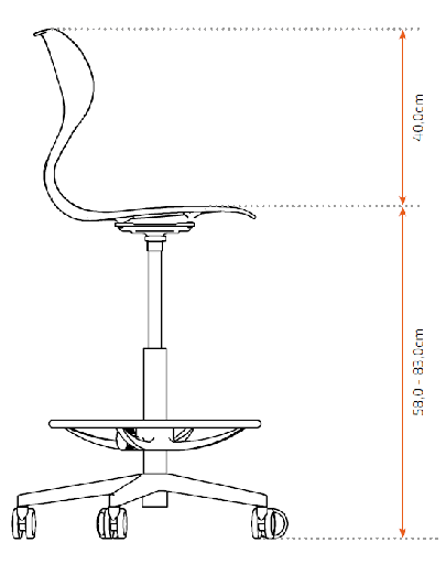 MOBIELE STOEL MAMASTOOL