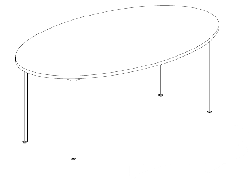 OVALE TAFEL AXEDI