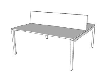 ACOUSTISCHE SCHEIDINGSWAND HBENCH CONNEX / VENTA
