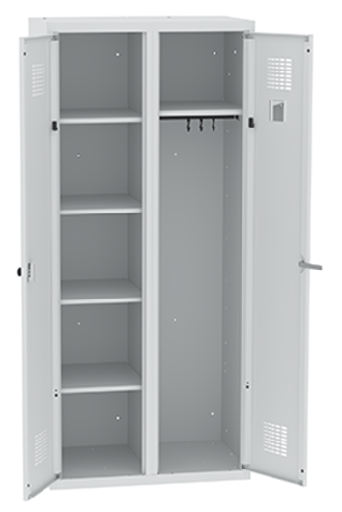 [AXNET] LOCKER KAST MET MIDDENWAND