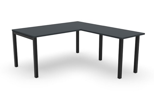 VERSTELBARE BUREAU ARIEL-COMPACT- ASYMMETRISCH 90° MET RETOUR