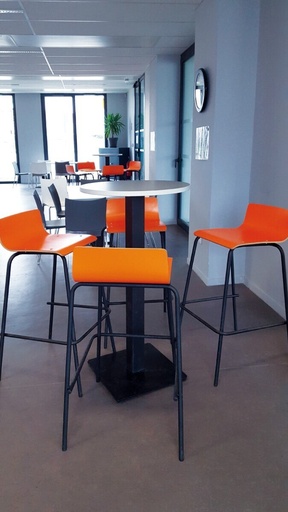 RONDE HOGE EETTAFEL (HNV) LAMINAAT KOR