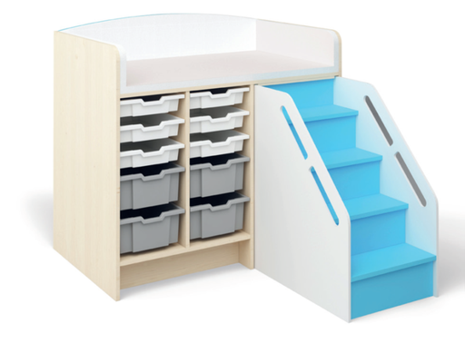 [NS3300] LUIERTAFEL MET TRAP