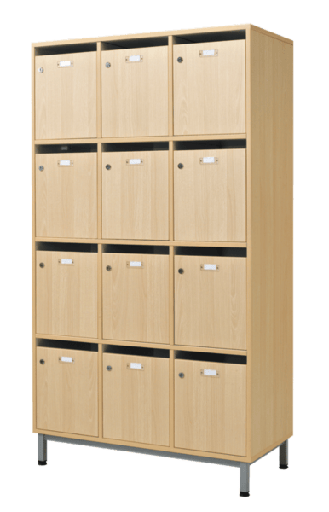 LERARENKAST 12 VAKKEN - Locker