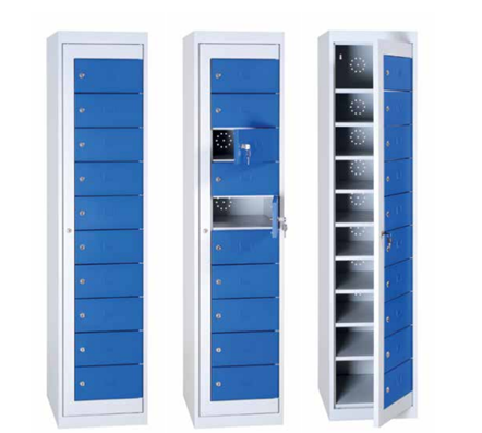 [LRC.10-1.10-.40] LOCKER VOOR OPGEVOUWEN LINNENGOED 1 KOLOM - 10 VAKKEN