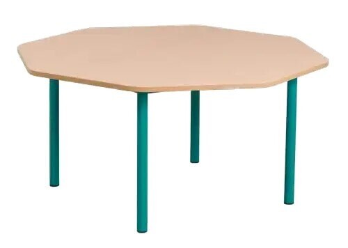 ACHTHOEKIGE TAFEL BERMUDA TAFELS M