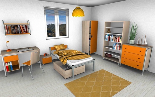 GARDEROBE LYDIE 2 DEUREN GAMMA GOLF/KOZY