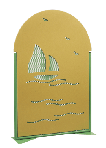 SCHEIDINGSWAND VOILE- AFGEROND