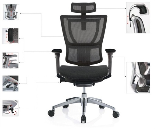 [MONA] BUREAUSTOEL MONACO