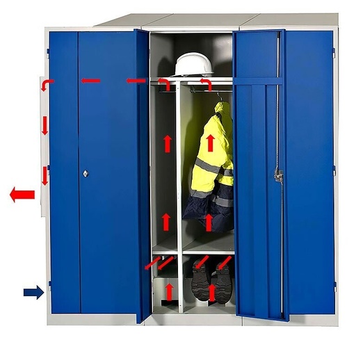 [VCHAU] VERWARMDE VESTIAIRE
