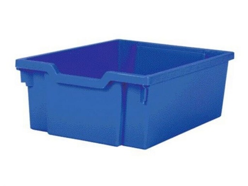 MIDDELMATIGE GEKLEURDE PLASTIC BAK