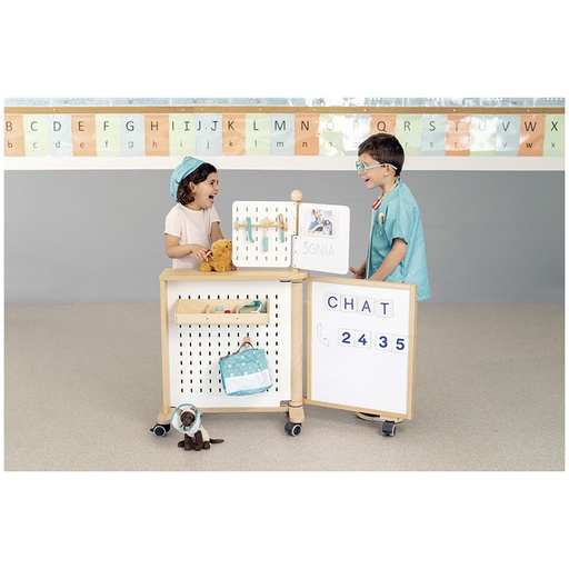 [313 309 910 048 5] Scenariohoek- Modulaire toonbank