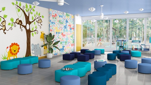 [Lunar Junior – LU32] Luna poef Junior 32